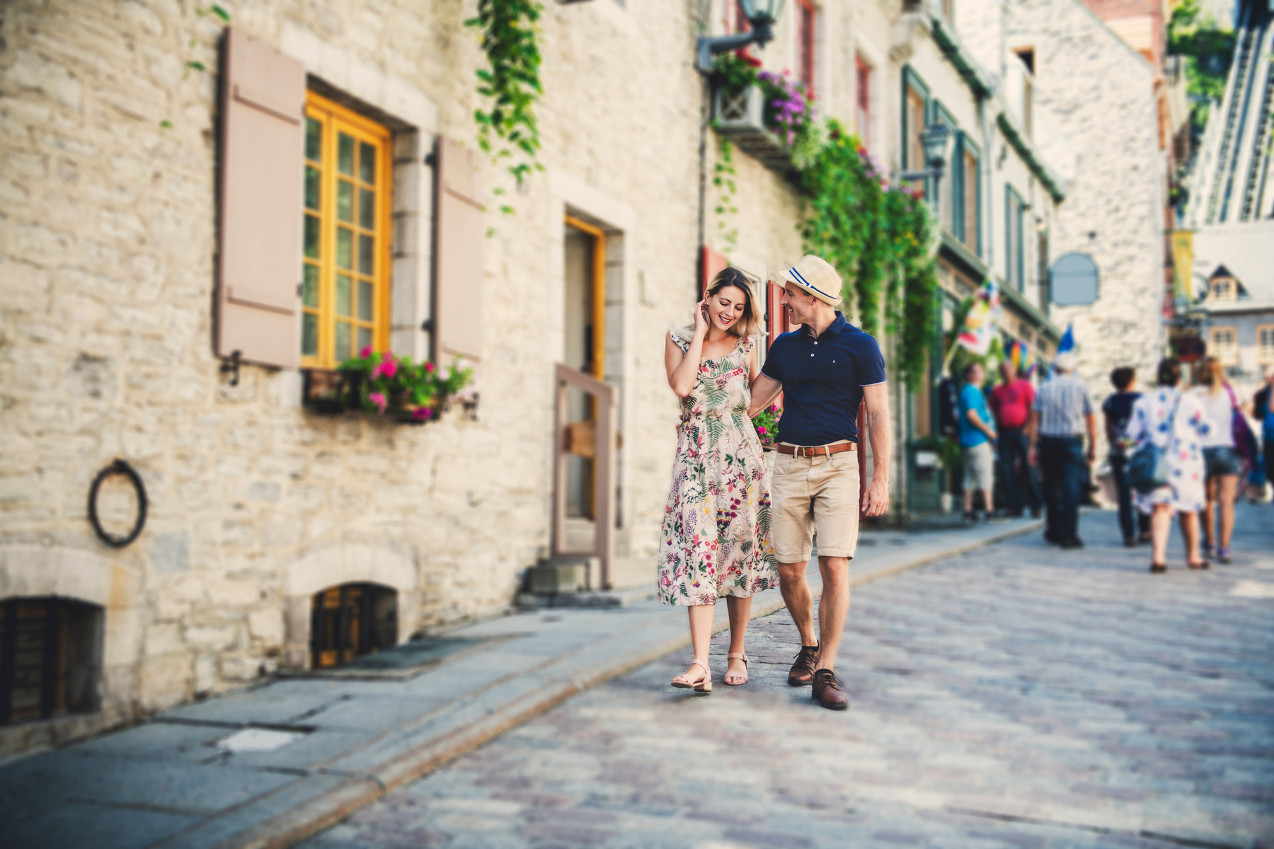 Old Québec in the day