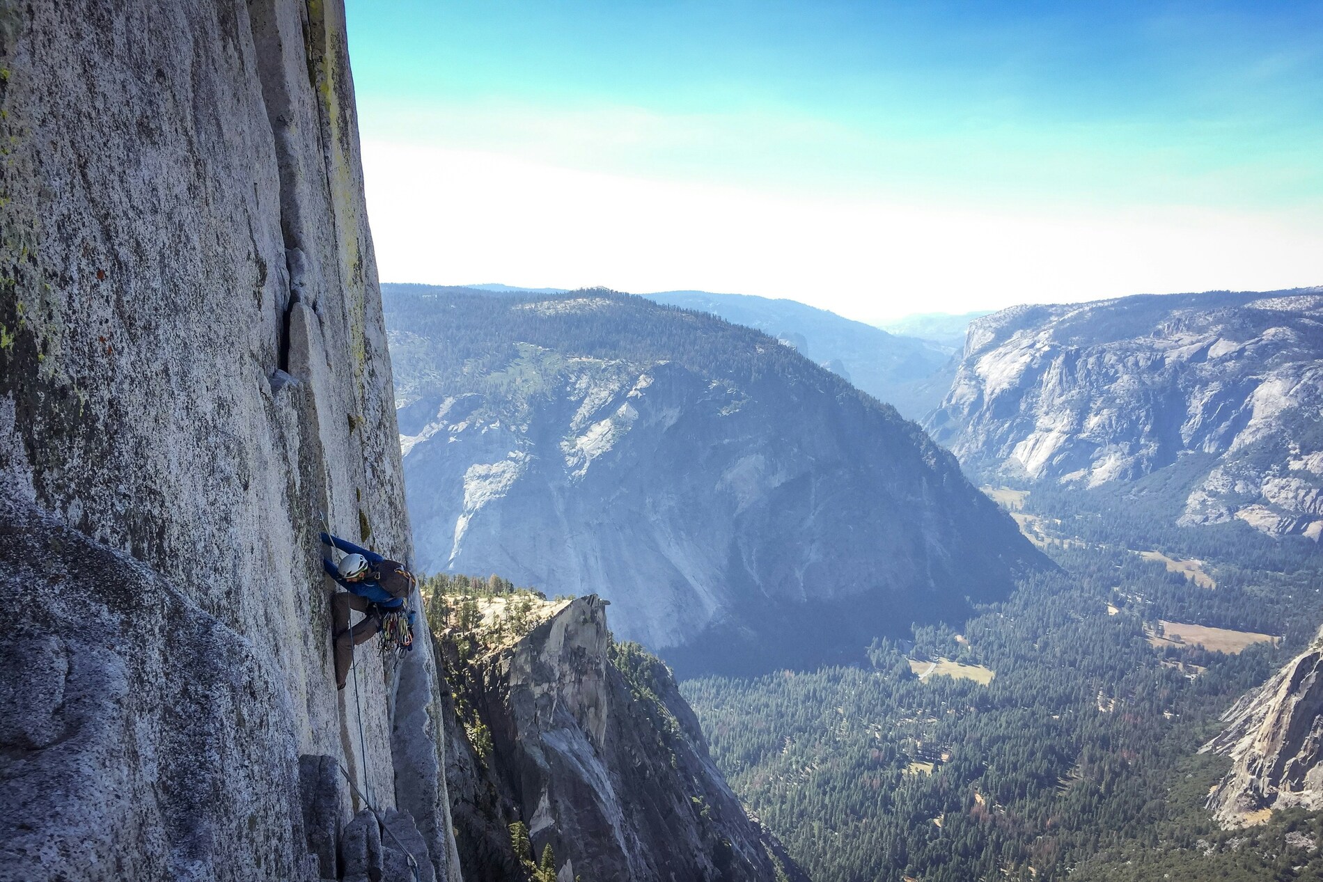 Yosemite climbing