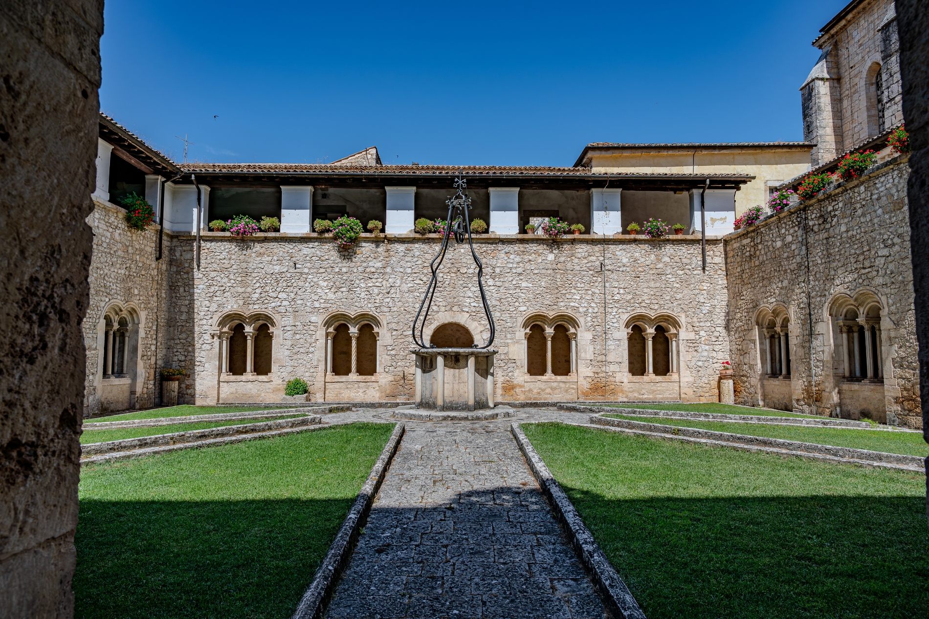 Silence in Italian Monastery