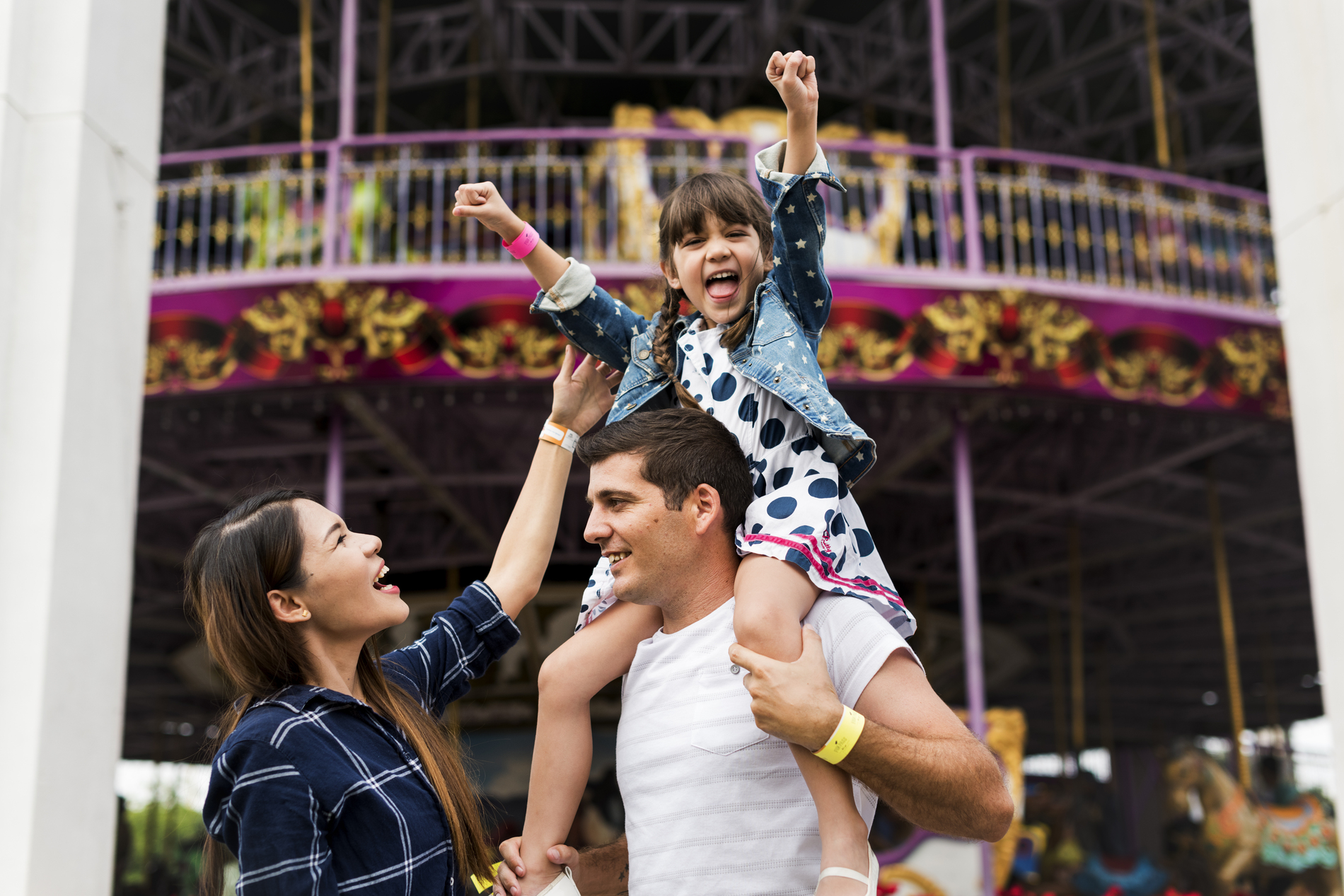Disneyland in family