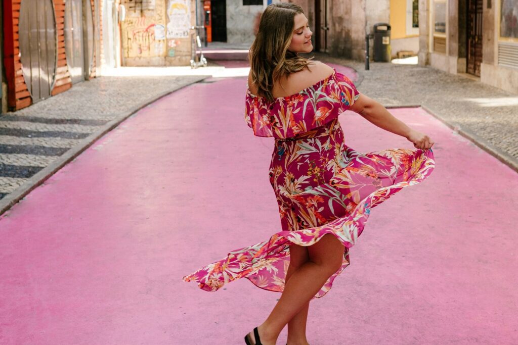 pink street