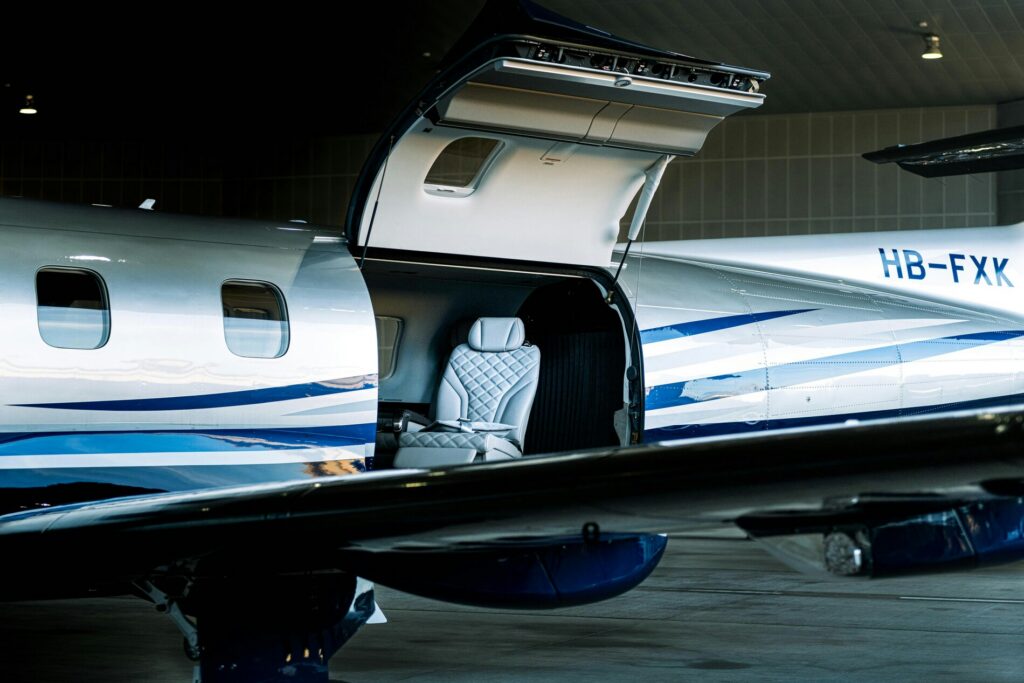 Private jet fligth