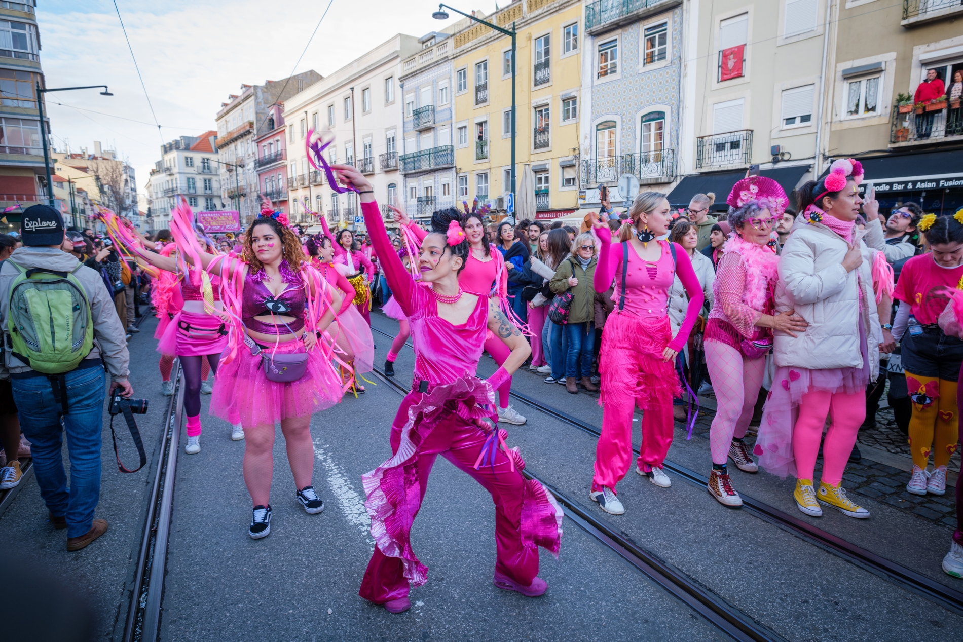 pink street