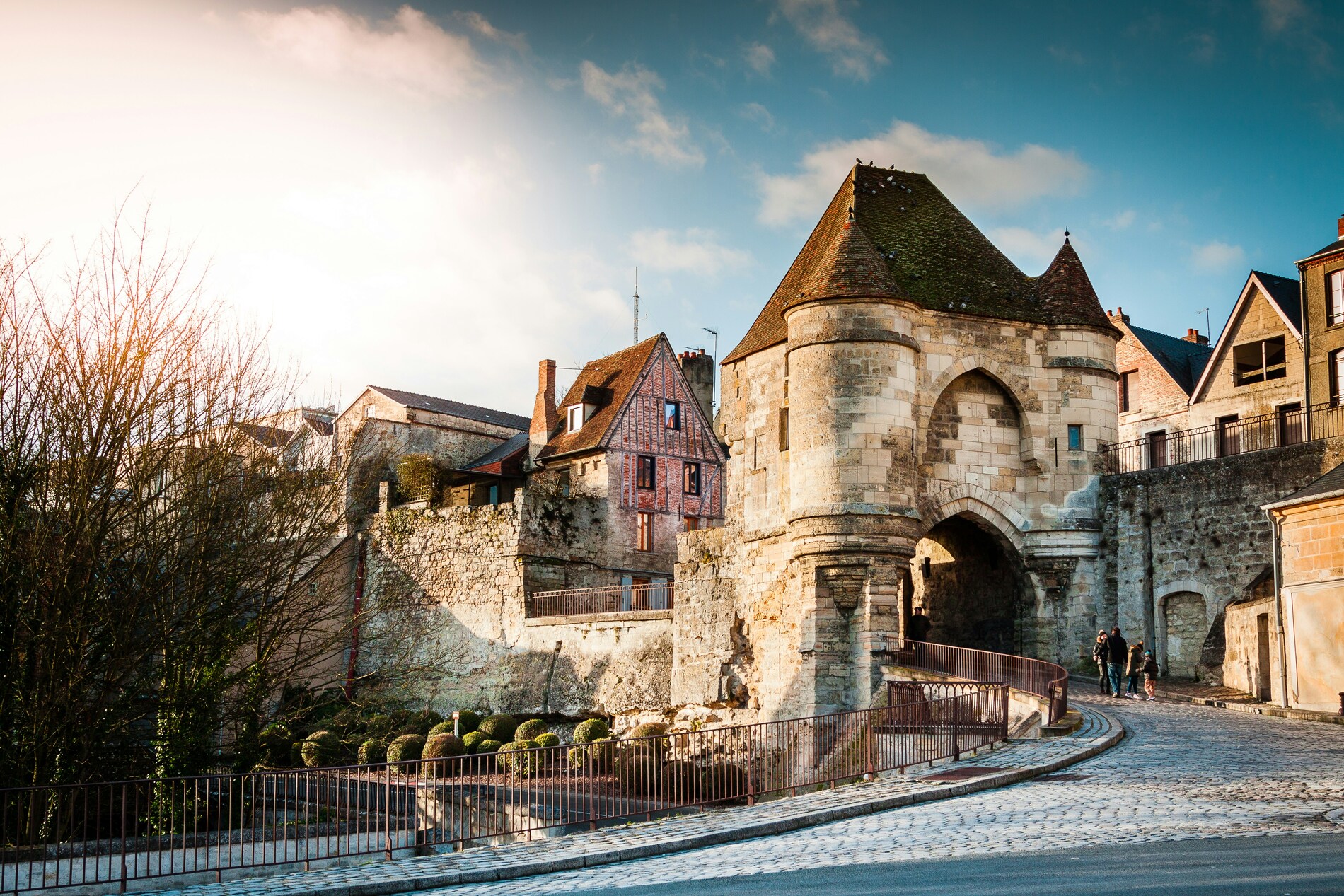 French Château view