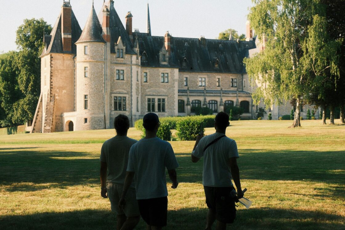 French Château tourist