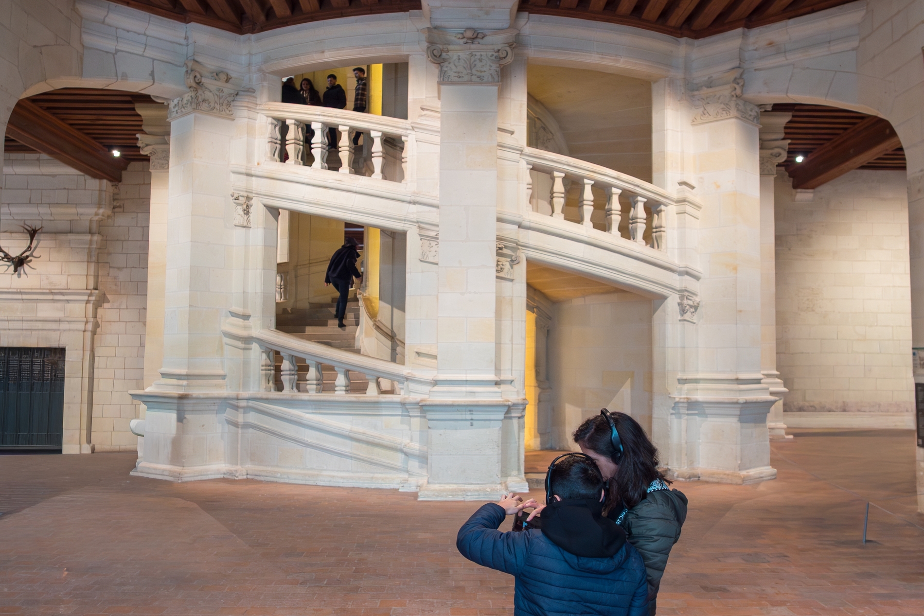 French Château tourist