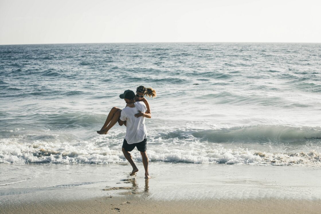 Beach romance